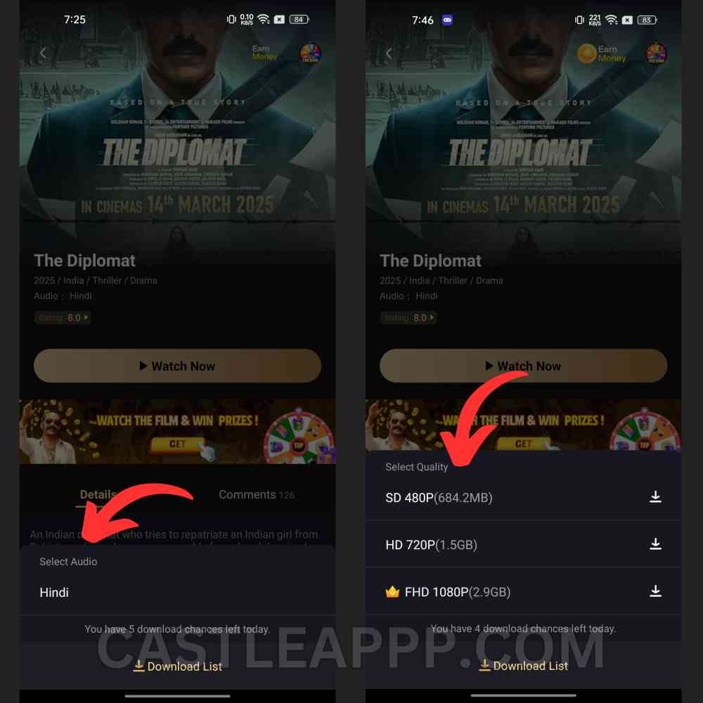 Download Videos From Castle App For Offline Viewing 3